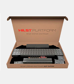 Для монтажа на плоской кровле легкого и среднего оборудования